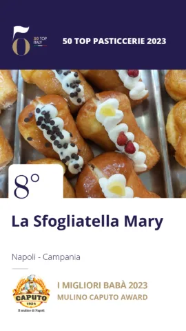 8. La Sfogliatella Mary – Napoli, Campania