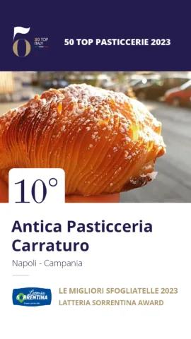 10. Antica Pasticceria Carraturo – Napoli, Campania