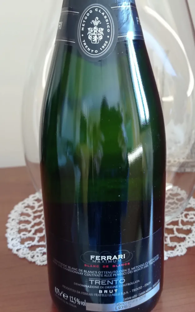 Maximum Blanc de Blancs Trento Doc Brut Ferrari