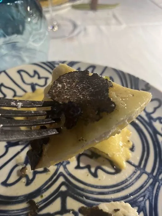 Palazzo Gentilcore - raviolo tagliato con ricotta locale