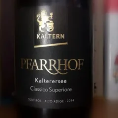 Lago di Caldaro Classico Superiore Pfarrhof 2014, Kaltern