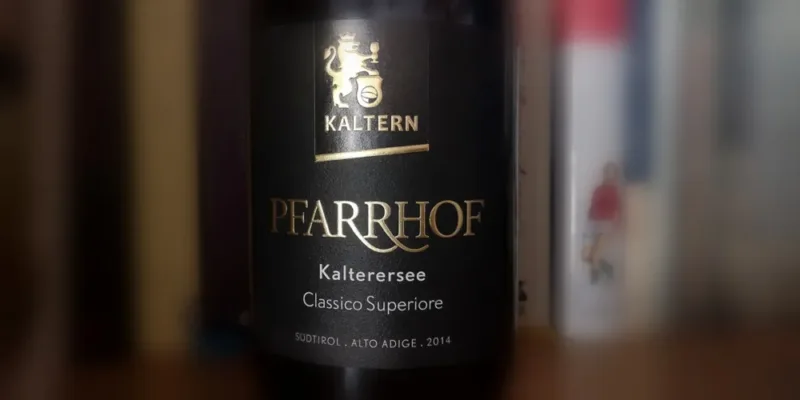 Lago di Caldaro Classico Superiore Pfarrhof 2014, Kaltern