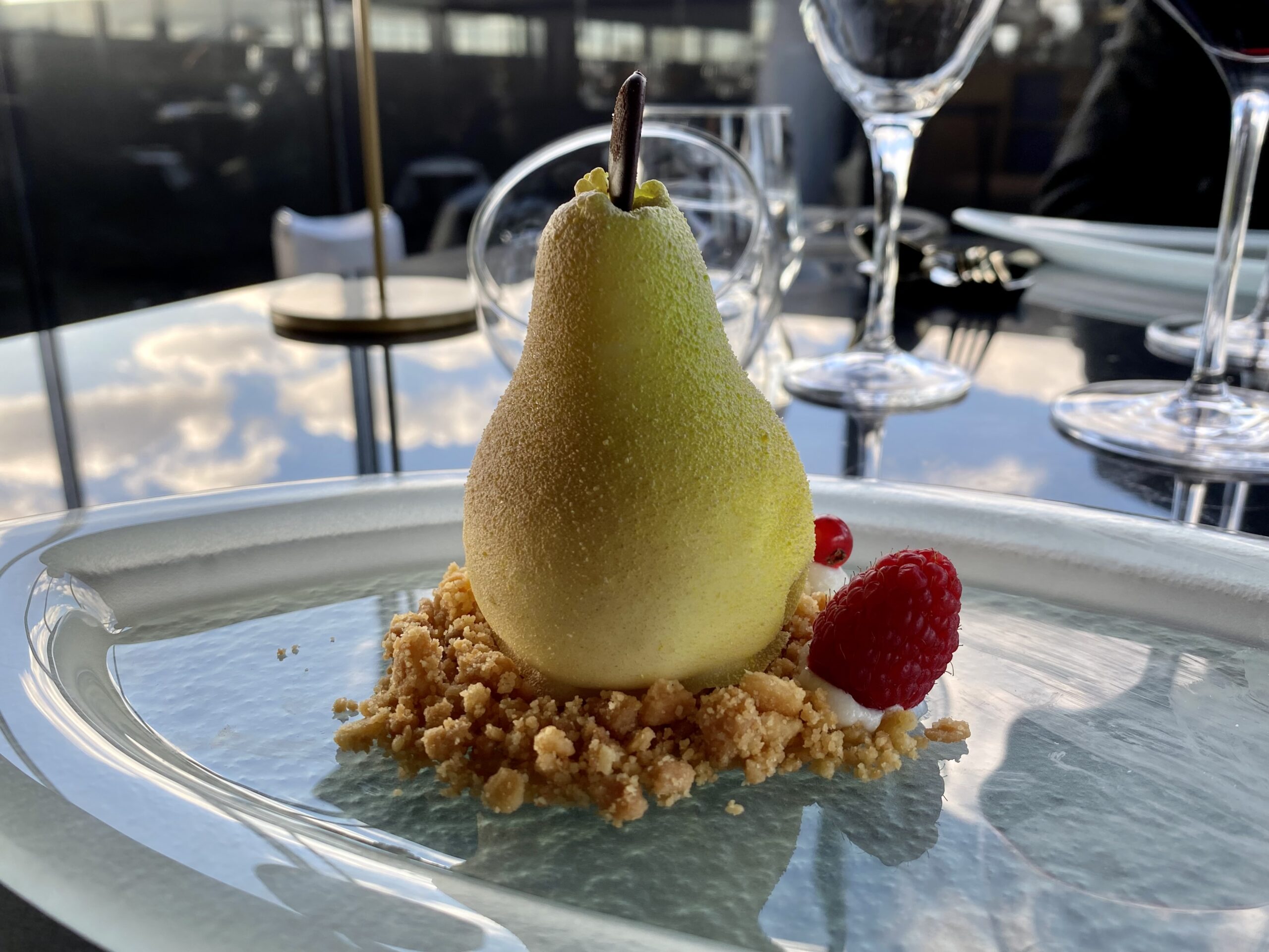 Ricotta e pera in chiave moderna