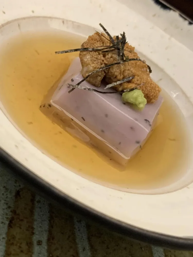 Kohaku Roma, tofu di sesamo