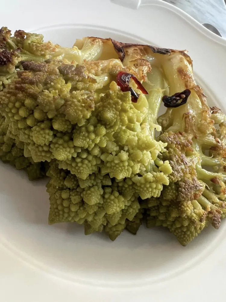 Santo Palato - Broccoli romani sfritti in aglio, olio e peperoncini