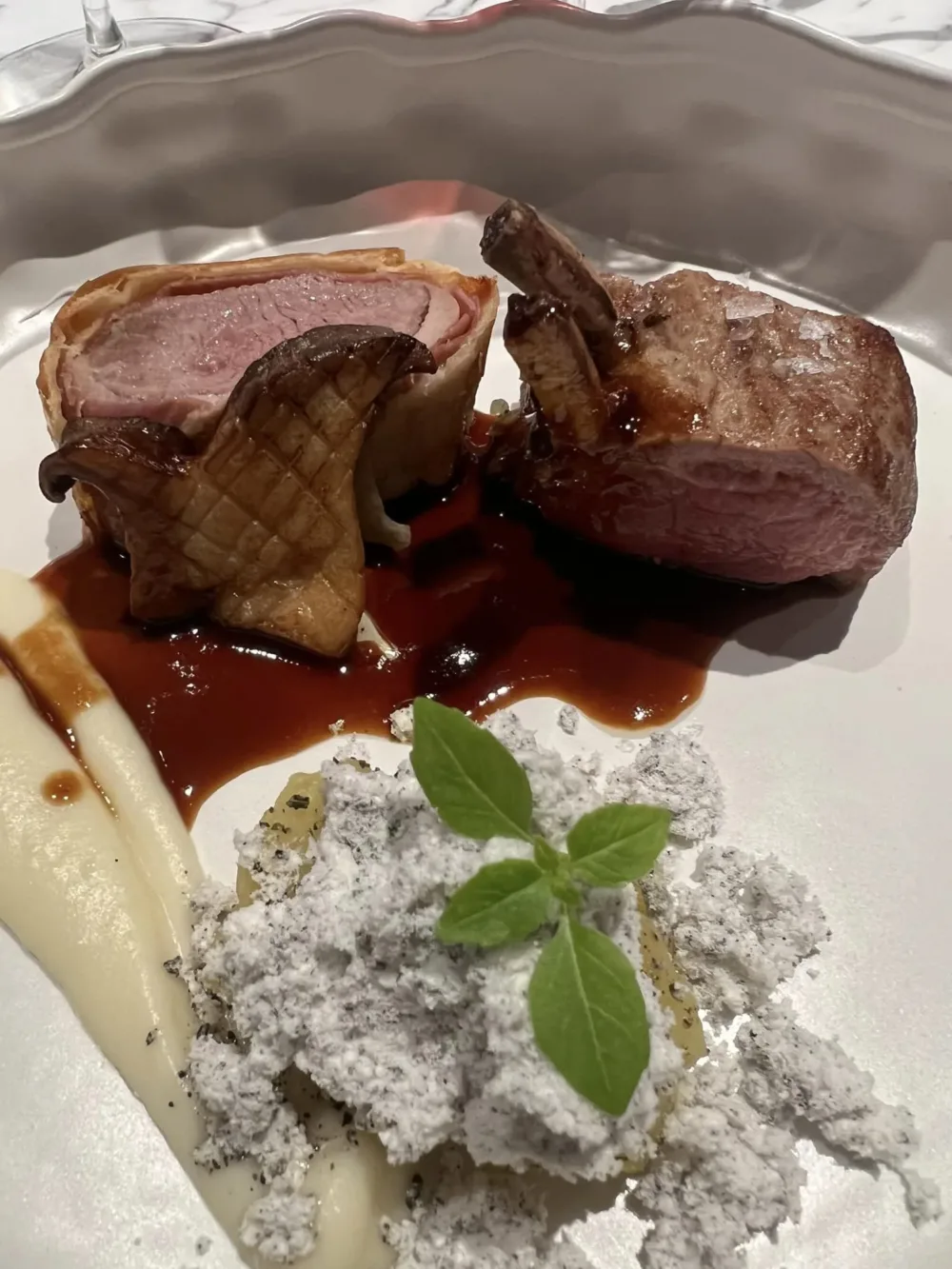 Agnello alla Taillevent a Le Radici eperience