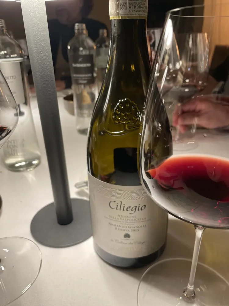 Ciliegio Amarone della Valpolicella DOCG Armando Gianolli Riserva 2015