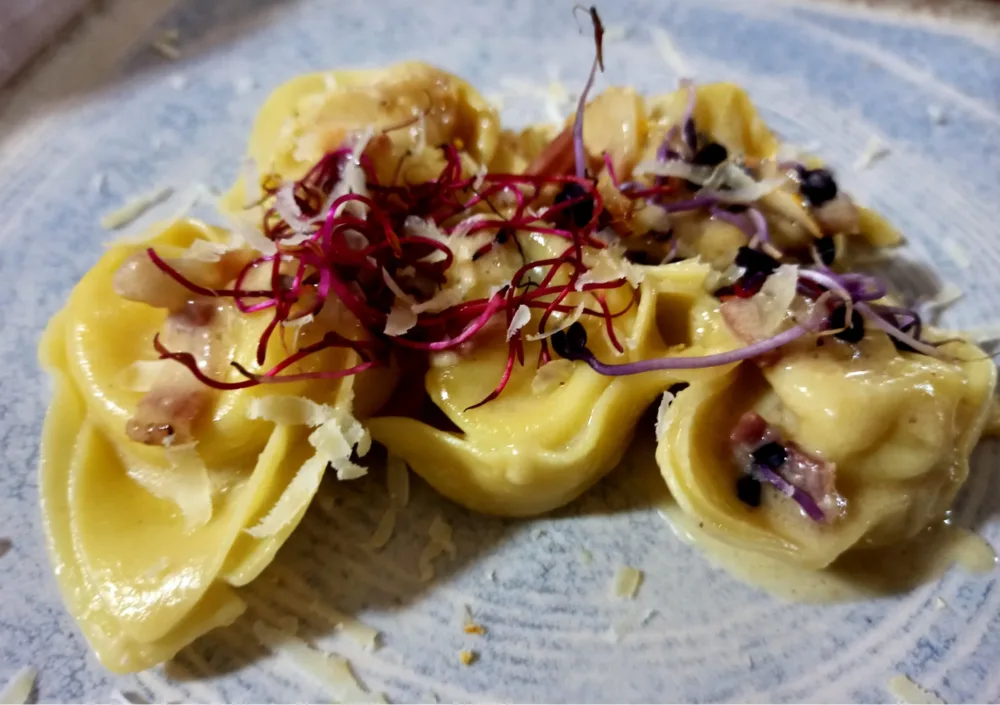 Dimora Tammaro - Tortello ripieno di Carbonara