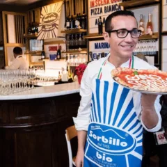 Il pizzaiolo napoletano Gino Soirbillo