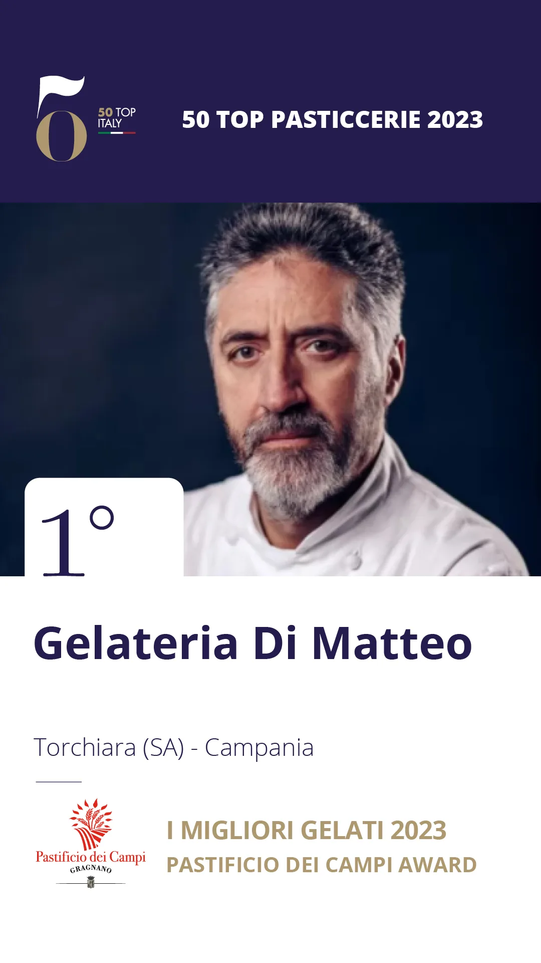 1. Gelateria Di Matteo - Torchiara (SA), Campania