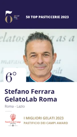 6. Stefano Ferrara GelatoLab Roma – Roma, Lazio