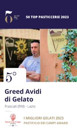 5. Greed Avidi di Gelato - Frascati (RM), Lazio