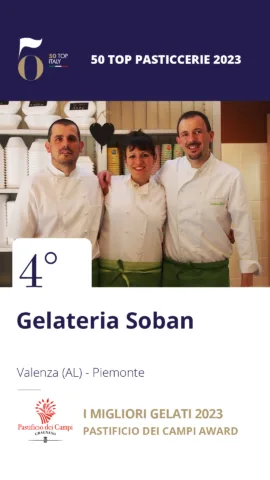 4. Gelateria Soban - Valenza (AL), Piemonte
