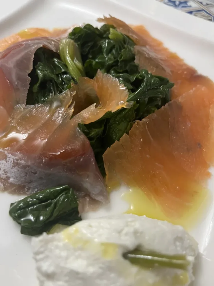 La Locanda da Peppe - salmone e spinaci