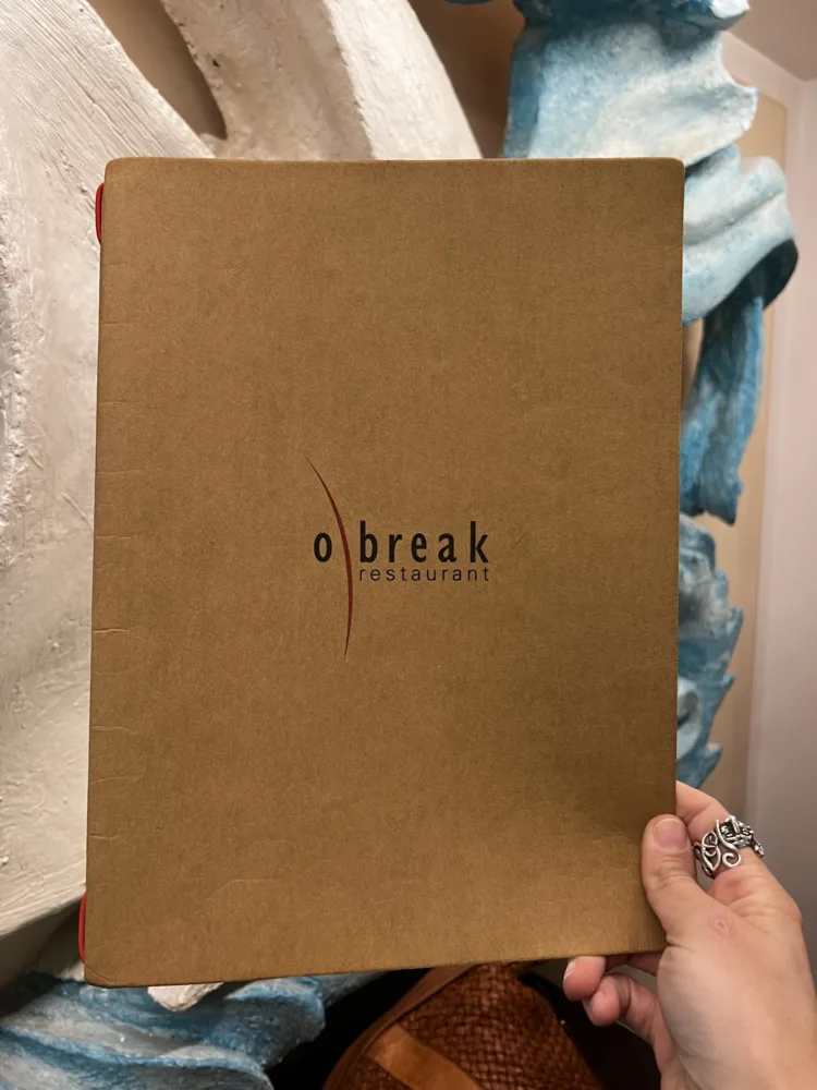 Menù O' Break