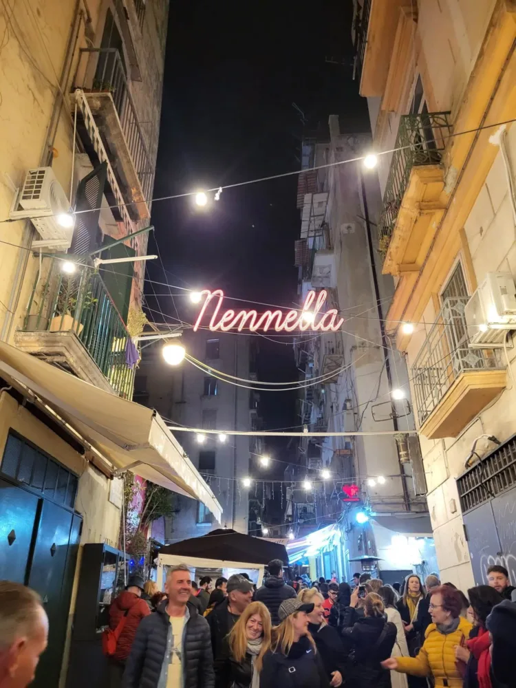 NENNELLA - Il vicolo dove si trova la trattoria