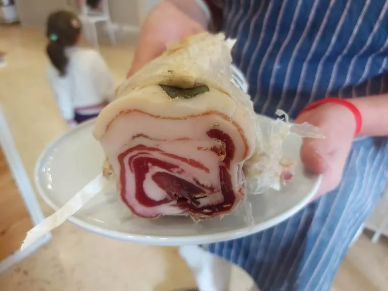 Nanninella, pancetta steccata selezione Aiello