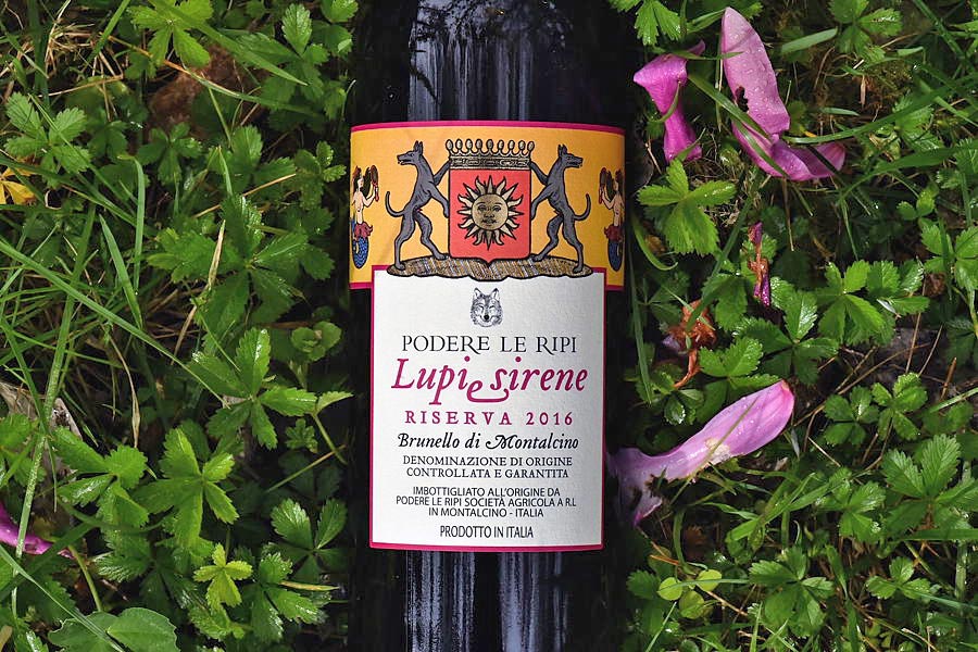 Podere Le Ripi e il Brunello di Montalcino Lupi e Sirene Riserva 2016