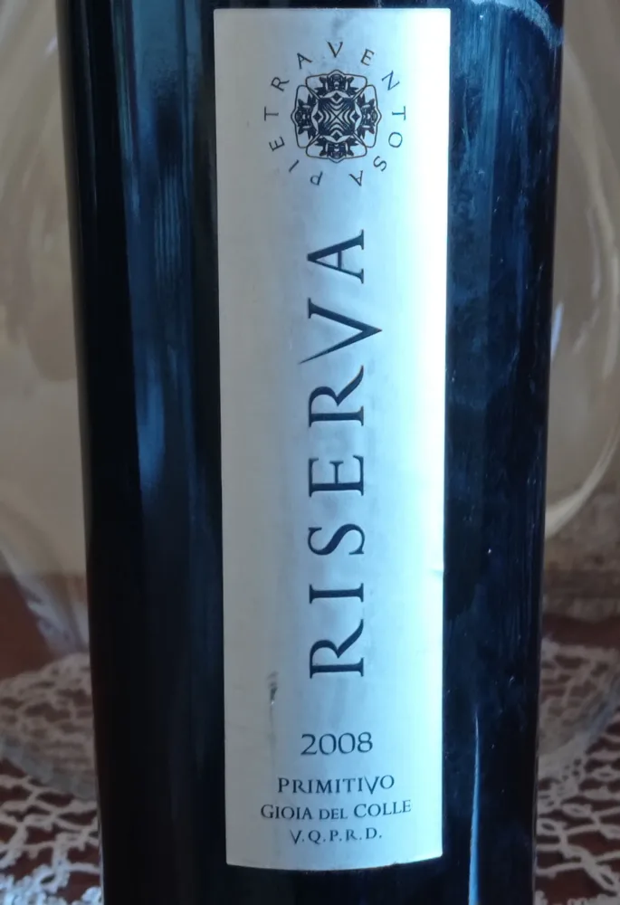 Riserva Primitivo di Gioia del Colle Doc 2008 Pietraventosa