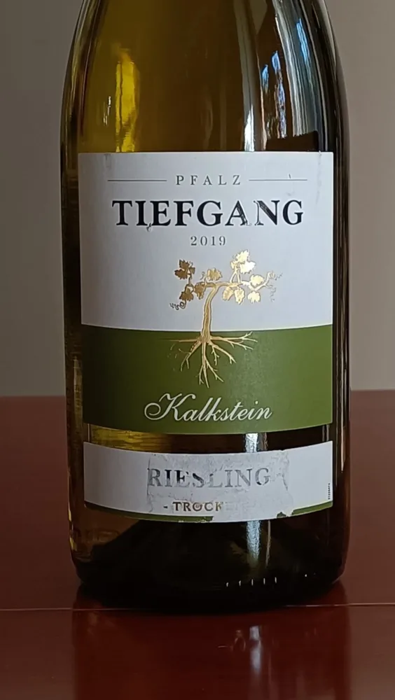 Deutsker Qualitätswein Pfalz Riesling Troken