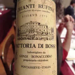 Villa Bossi 1979, Chianti Rufina Riserva Doc, Fattoria di Bossi