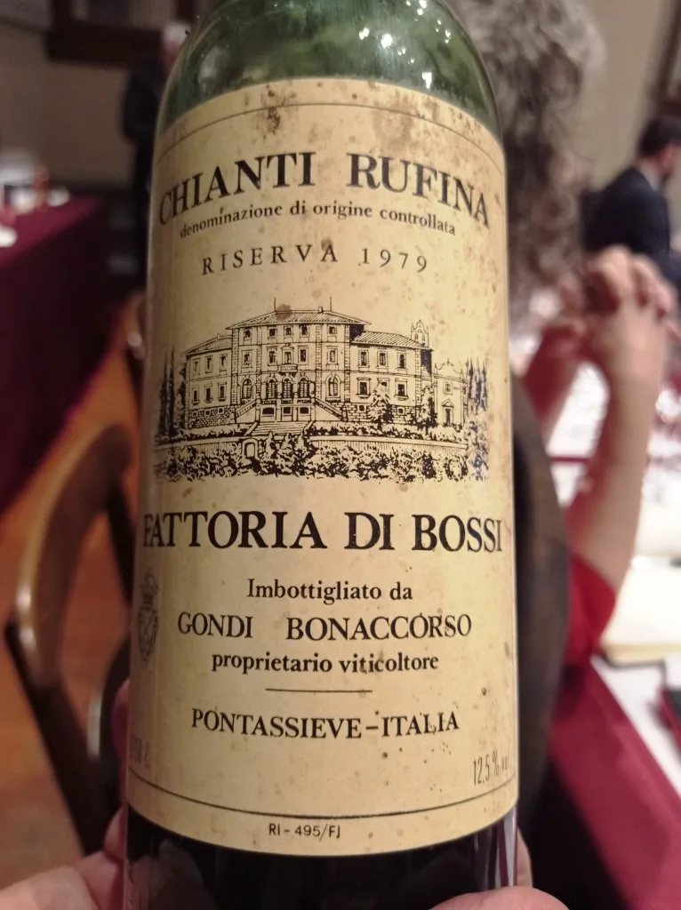 Villa Bossi 1979, Chianti Rufina Riserva Doc, Fattoria di Bossi