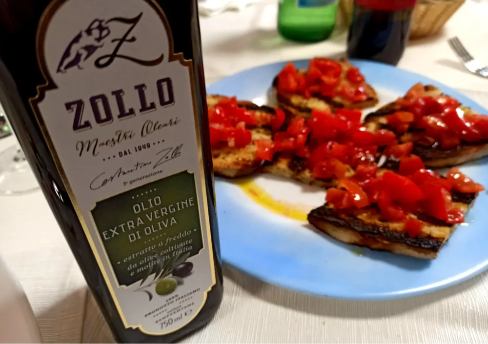 da Gianni - Le Bruschette con l'Olio Zollo di San Leucio del Sannio