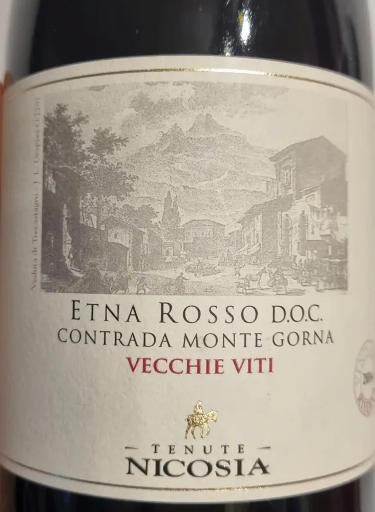 Tenute Nicosia – Etna Rosso Doc Vecchie Viti Monte Gorna 2014