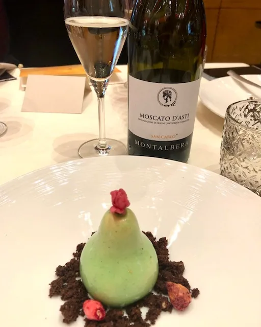 Moscato d'Asti Docg San Carlo 2022 - Mousse al pistacchio