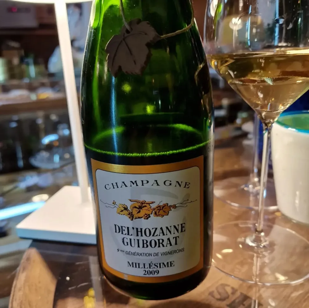 Champagne Del'Hozanne Guiborat extra brut millesime 2009