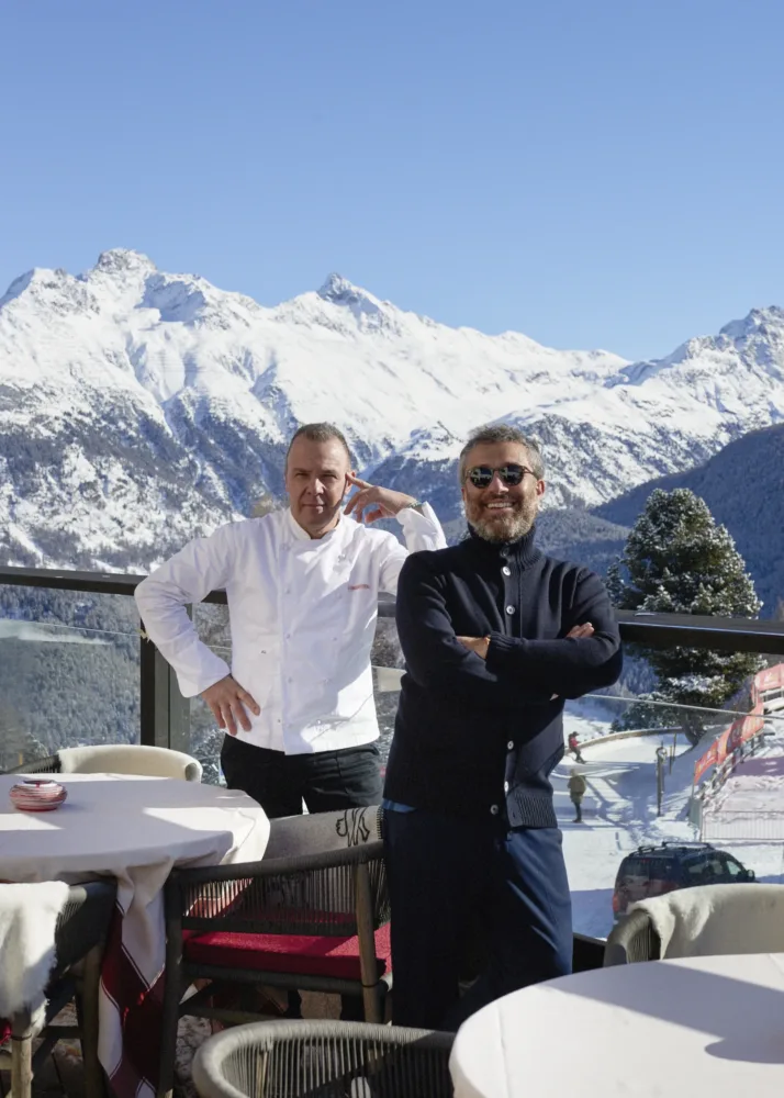 Langosteria St Moritz - By Danilo Scarpati - 08 - Culinary Ambassador Chef Domenico Soranno; CEO - Founder Enrico Buonocore