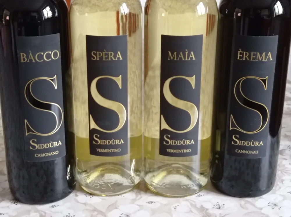 Controetichette vini Siddùra