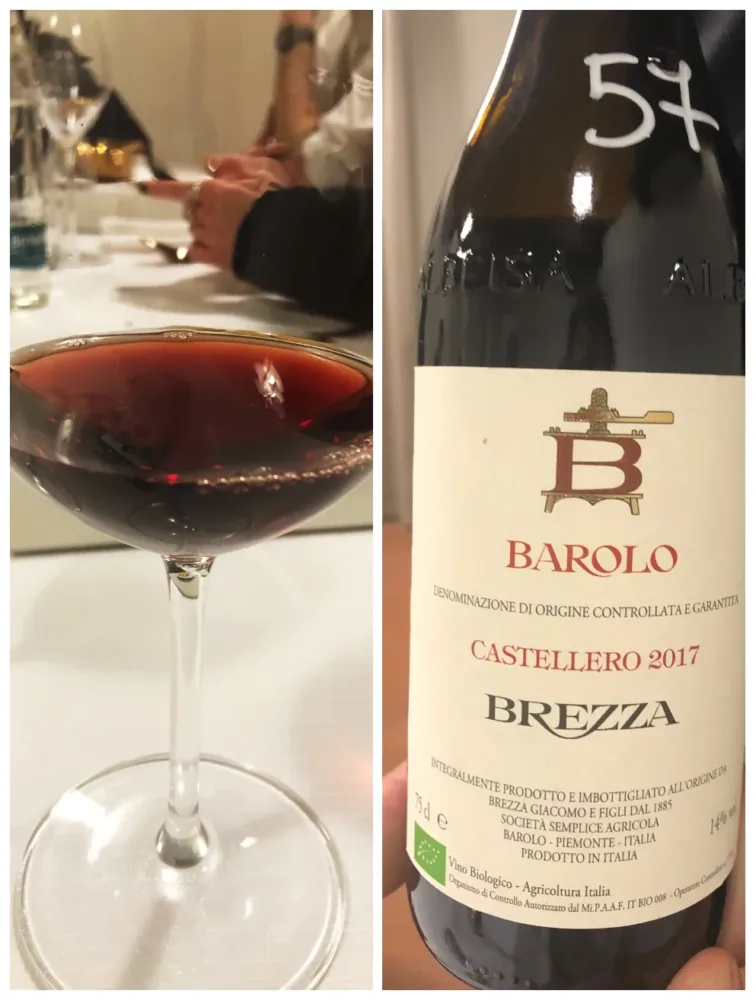 Persuasivo e conturbante il Barolo Castellero, 2017 di Brezza