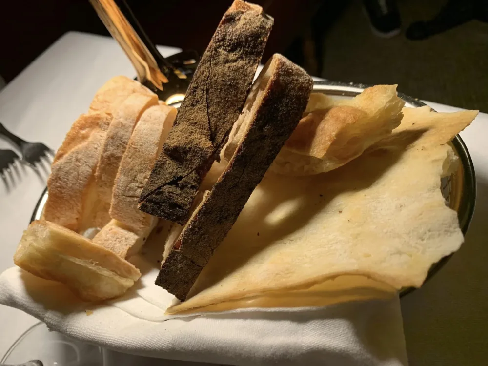 Baccano Roma, il cestino del pane