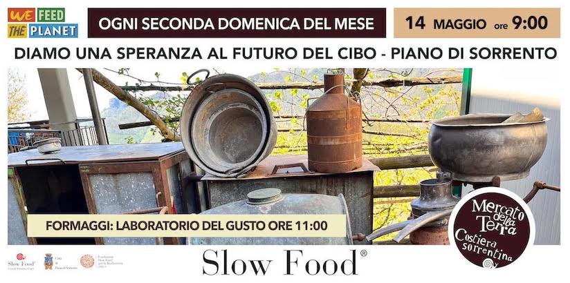 Formaggi di Tramonti a piano di Sorrento con Slow Food