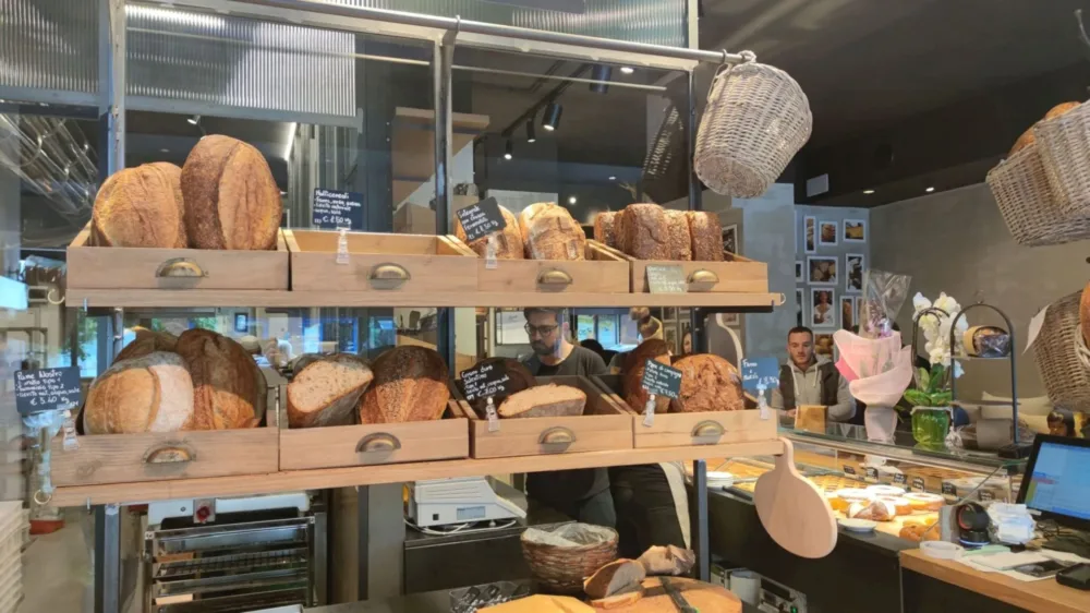 Lievito Francesco Arnesano - l'espositore del pane