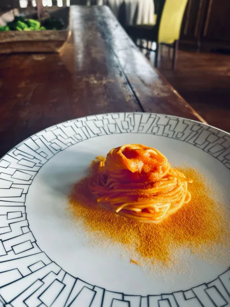 Spaghettini, carote avvizzite e limone - Gianluca Peruzzi