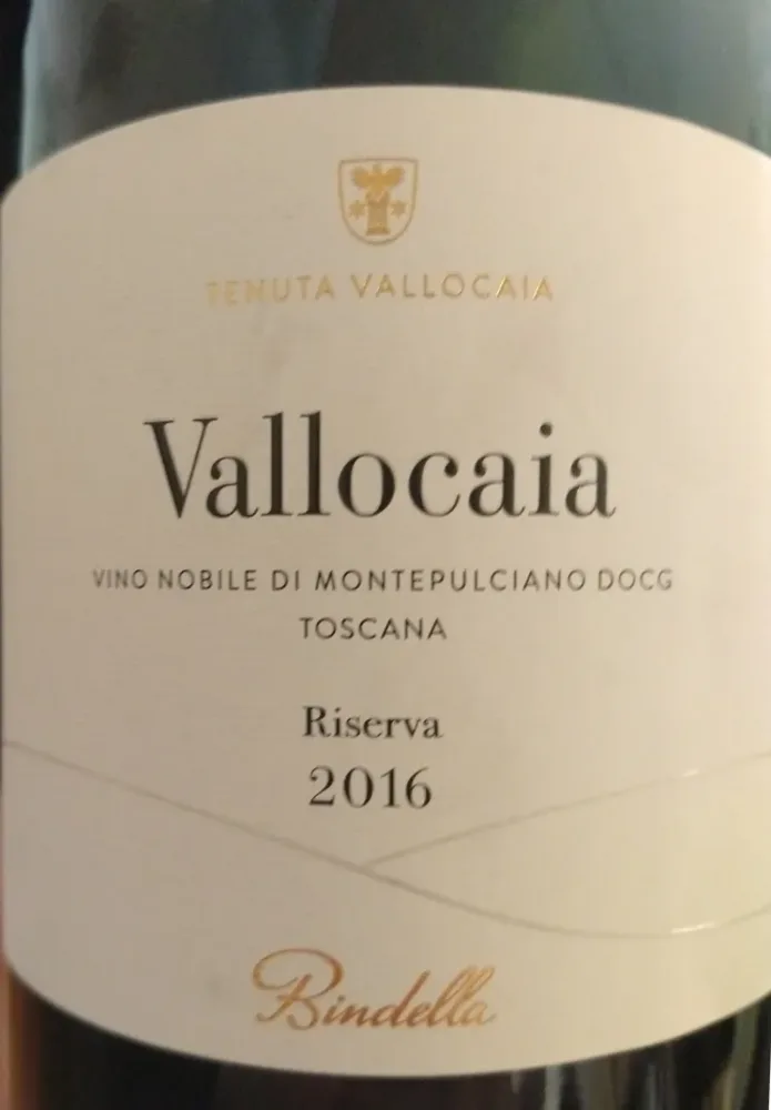 Vallocaia Riserva 2016