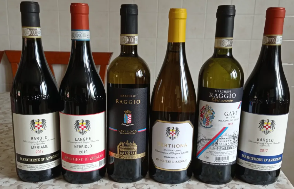 Vini Marchese D'Azeglio e Marchese Raggio