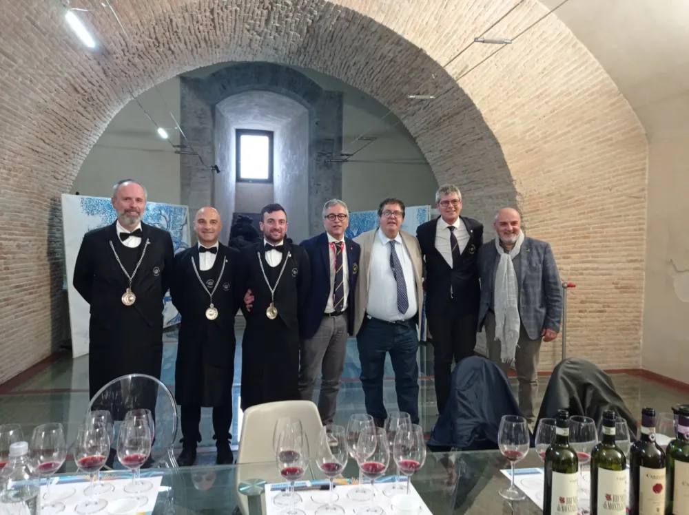 Vitigno Italia Sommelier Ais con Tommaso Luongo, Luciano Pignataro. Franco De Luca e Mauro Chiominto