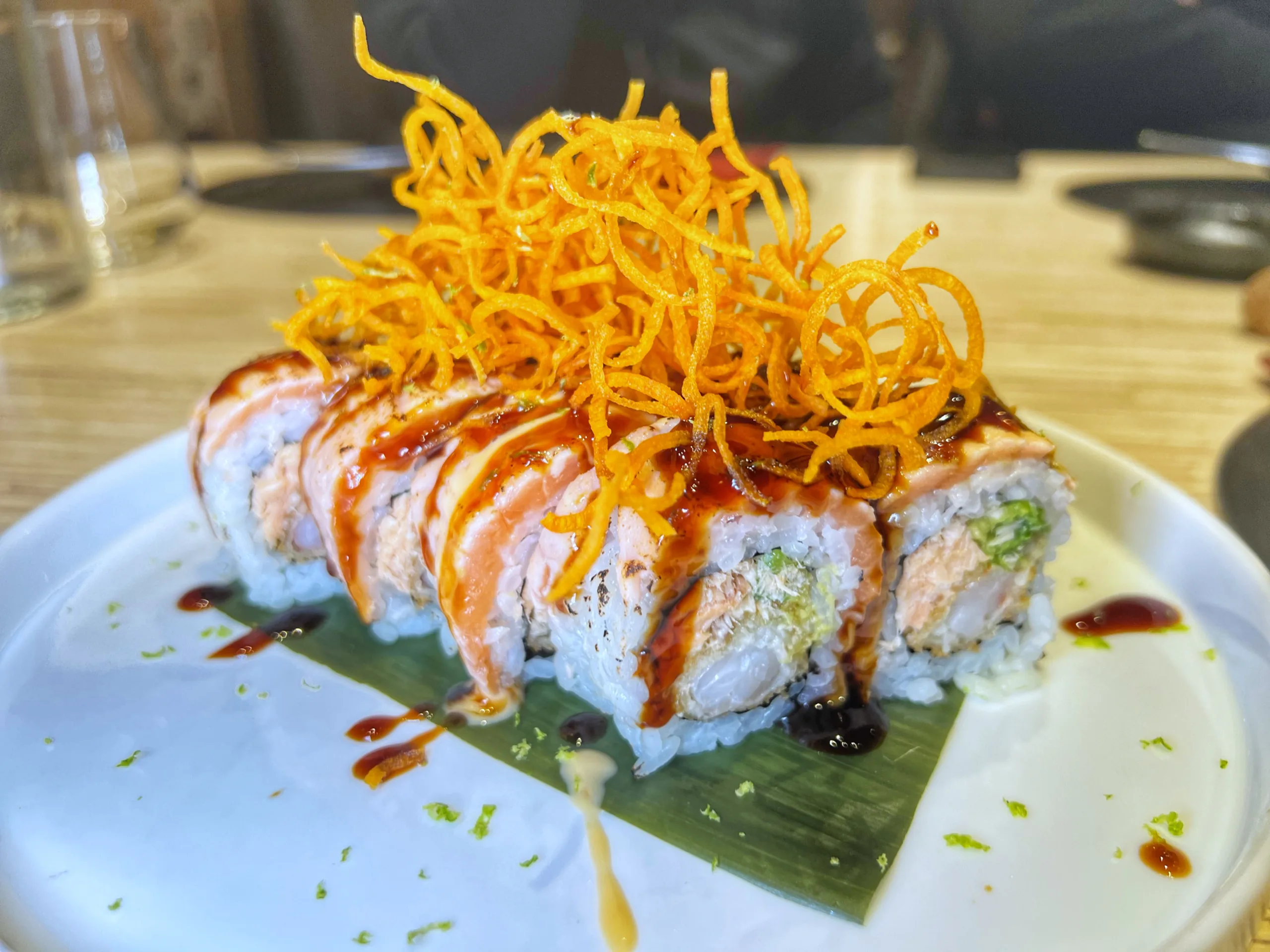 I Rolls fusion di Napò sushi e pizza di Teggiano