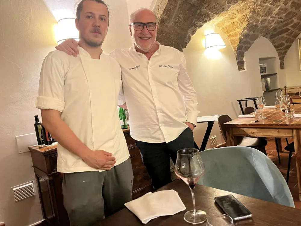 Daniele Zunica con Frederik Lasso