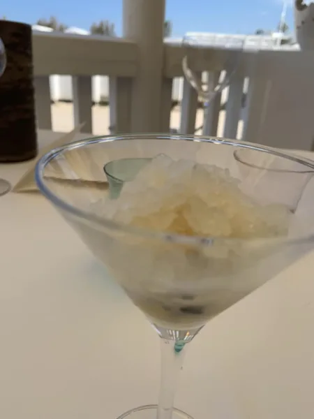 Uliassi a Senigallia, granita al limone