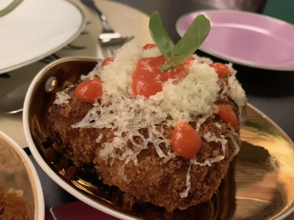 Allegrìo Roma, parmigiana fritta