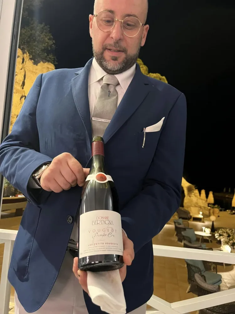 Armando De Benedictis il sommelier