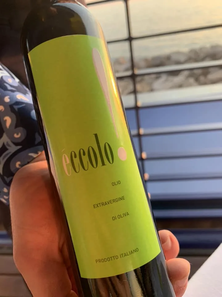 Ristorante Maxi a Capo La Gala, l'olio in degustazione