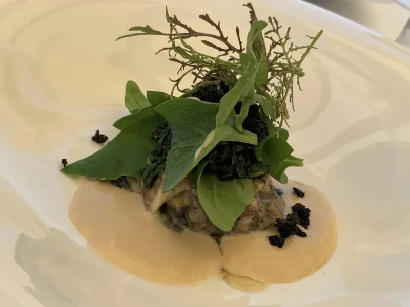 Uliassi a Senigallia, insalata di ostrica