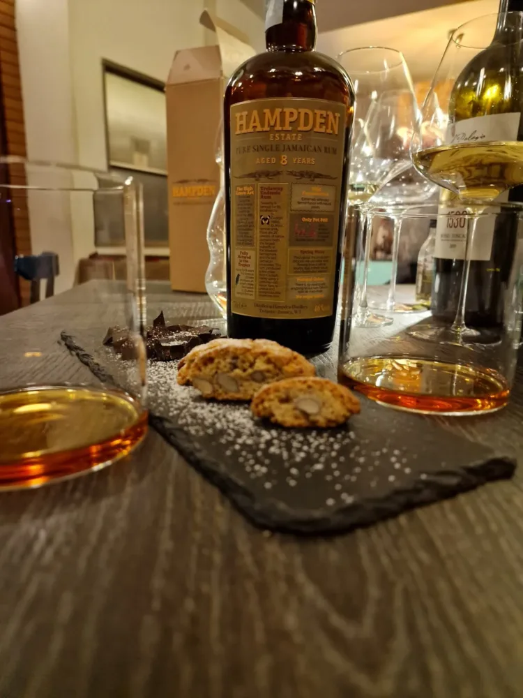 L'Ebbrezza di Noè - Dettagli servizio Rum