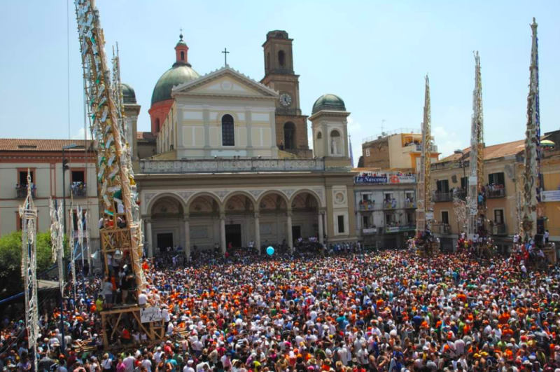 Nola: alla Festa dei Gigli arriva il Food Village