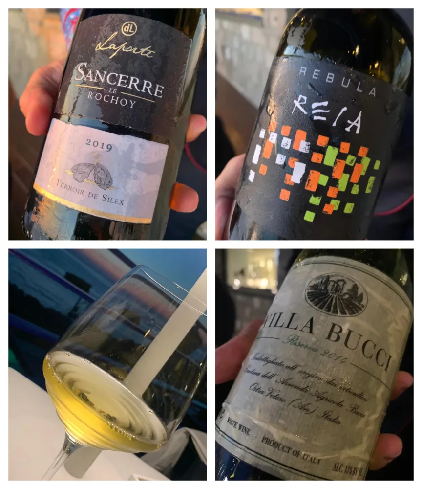 Ristorante Maxi a Capo La Gala, i vini